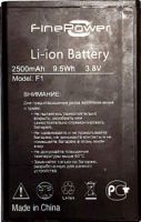 FinePower (F1) 2500mAh Li-ion оригинал, акб FinePower F1, FinePower F1 батарея купить, аккумулятор FinePower F1, батарея FinePower F1, FinePower F1 battery