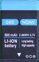 Nomi i2400 (NB-2400) 800mAh Li-ion оригинал, акб Nomi i2402, батарея Nomi NB-248, аккумулятор Nomi NB-248, Nomi i2402 батарея купить, battery Nomi i2400, Nomi i2420 батарея, Nomi i2420 аккумулятор, Nomi i2403 акб