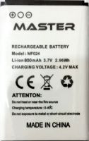 Master (MF024) 800mAh Li-ion оригинал, акб Master MF015, батарея Master MF024, аккумулятор Master MF024, battery Master MF015, Master MF016 батарея купить