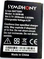 аккумулятор Symphony (W-86) 2850mAh Li-ion оригинал, акб symphony h-50/w-86, батарея Symphony W-86