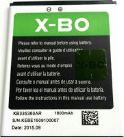 аккумулятор X-BO V18 (KB335360AR) 1800mAh Li-ion оригинал, акб x-bo kb335360ar, батарея X-BO V18, x-bo kb335360ar батарея купить