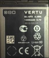 аккумулятор Vertu Constellation T (BL-6FV) 1200mAh Li-ion оригинал, акб vertu bl-6fv, батарея Vertu BL-6FV Constellation, vertu bl-6fv батарея купить 