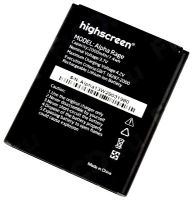 аккумулятор Highscreen (Alpha Rage) 2000mAh Li-ion оригинал, акб Highscreen Alpha Rage, Highscreen Alpha Rage батарея купить, батарея highscreen alpha rage