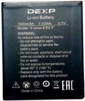 батарея Dexp S Ixion ES 2 5, аккумулятор Dexp inch (S Ixion ES2 5") 1900mAh Li-ion оригинал, dexp s ixion es2 5" батарея купить, акб dexp s ixion es2 5"