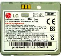 LG KG920 (LGLI-GADM) 820mAh Li-ion, Lg SBPL0081701