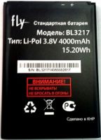 аккумулятор Fly IQ4502 (BL3217) 4000mAh Li-polymer оригинал, акб fly bl3217