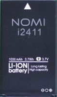 Nomi (i2411) 1000mAh Li-ion оригинал, акб Nomi i2411, батарея Nomi i2411, аккумулятор Nomi i2411, battery Nomi i2411, Nomi i2411 батарея купить, Nomi i2411 аккумулятор купить