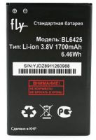 аккумулятор Fly FS454 (BL6425) 1700mAh Li-ion оригинал, акб fly bl6425, Fly BL6425 аккумулятор, батарея Fly FS454 BL6425, Fly FS454 BL6425 battery