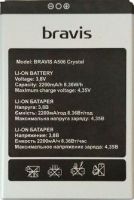 bravis a506 crystal батарея купить, батарея Bravis A506 Crystal, акб bravis a506 crystal, аккумулятор Bravis (A506 Crystal) 2200mAh Li-ion оригинал