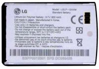 LG KG800 chocolatе Black (LGLP-GANM) 800mAh Li-polymer, Lg SBPP0018401