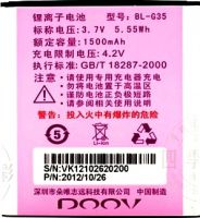 аккумулятор Doov D300 (BL-G35) 1500mAh Li-ion оригинал, акб doov bl-g35, батарея doov bl-g35, Doov D300 батарея купить