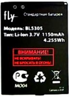 акб fly bl5305, аккумулятор Fly E155 (BL5305) 1150mAh Li-ion оригинал
