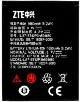 ZTE U985 (Li3716T42P3h594650) 1650mAh Li-ion, zte li3716t42p3h594650