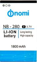 аккумулятор Nomi i280 (NB-280) 1800mAh Li-ion оригинал, акб nomi nb-280, nomi i280 батарея купить, батарея nomi nb-280