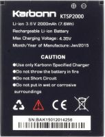 аккумулятор Karbonn S5 Titanium (KTSP2000) 2000mAh Li-ion оригинал, акб karbonn s5, батарея Karbonn Titanium S5 ultra, karbonn ktsp2000 батарея купить