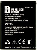 аккумулятор Impression A401 (1.40) 1500mAh Li-ion оригинал,  батарея impression imsmart a401, акб Impression A401, Impression A401 батарея купить, Impression A401 аккумулятор купить