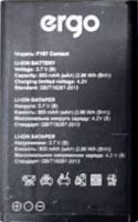 Ergo (F187 Contact) 800mAh Li-ion оригинал, акб Ergo F186 Solace, батарея Ergo F187 Contact, аккумулятор Ergo F187 Contact, Ergo F187 Contact battery, Ergo F186 Solace батарея купить