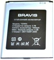 акб bravis terra, аккумулятор Bravis (TERRA) 1900mAh Li-ion оригинал, bravis terra батарея купить