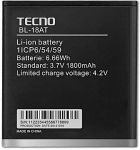 Tecno S5 (BL-18AT) 1800mAh Li-ion, оригинал