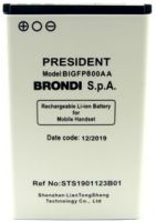 Brondi President (BIGFP800AA) 800mAh Li-ion оригинал, акб Brondi President BIGFP800AA, батарея Brondi President BIGFP800AA, аккумулятор Brondi battery President BIGFP800AA, Brondi Contender BIGFP800AC батарея купить, Brondi Contender BIGFP800AC аккумулято