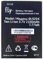 Fly FS517 (BL9204) 2100mah Li-ion оригинал, акб Fly BL9204, батарея Fly FS517 Cirrus 11 BL9204, аккумулятор Fly FS517 Cirrus 11 BL9204, Fly FS517 Cirrus 11 батарея, Fly FS517 Cirrus 11 аккумулятор, Fly BL9204, Fly FS528 Memory Plus аккумулятор, Fly FS528 