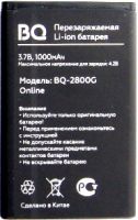 BQ (BQ-2800G Online) 1000mAh Li-ion оригинал, акб BQ-1806 ART+, батарея BQ-2800G Online, аккумулятор BQ-2800G Online, BQ-1810 Pixel аккумулятор, BQ-1810 Pixel батарея, BQM-1405 Phoenix батарея купить, BQM-1405 Phoenix battery