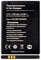 BQ (BQ-2807 Wonder) 1100mAh Li-ion оригинал, акб BQ-2807 Wonder, батарея BQ-2807 Wonder, аккумулятор BQ-2807 Wonder, BQ-2807 Wonder батарея купить