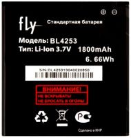 fly bl4253 батарея купить, аккумуляторная батарея Fly IQ443 Trend (BL4253) 1800mAh Li-ion оригинал