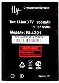 fly bl4201, аккумулятор Fly E160 (BL4201) 950mAh Li-ion оригинал, fly bl4201 аккумулятор, fly bl4201 батарея купить, fly bl4201 battery, fly e176 bl4201 аккумулятор купить, fly e176 bl4201 батарея купить