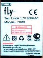 Fly 2080 (BP039) 650mAh Li-Ion, акб Fly BP039, батарея Fly BP039, аккумулятор Fly BP039
