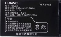 Huawei A618 (HBL3A) 600mAh Li-ion, акб huawei hbl3a, батарея Huawei HBL3A, аккумулятор Huawei HBL3A