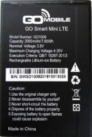 GOmobile (GO1008) 2000mAh Li-ion оригинал, акб GOmobile GO1008, аккумулятор GOmobile GO1008, батарея GOmobile GO1008