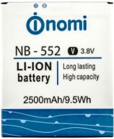 аккумулятор Nomi i552 Gear (NB-552) 2500mAh Li-ion оригинал, акб nomi nb-552, батарея nomi nb-552, nomi i552 gear батарея купить