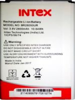 аккумулятор Intex Aqua Young 4G (BR28050UR) 2800mAh Li-ion оригинал, акб intex br28050ur, intex br28050ur батарея купить, батарея Intex Aqua Young 4G