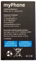 MyPhone Maestro 2 (BS-10) 1000mAh Li-ion оригинал, акб MyPhone BS-10, батарея MyPhone Maestro 2 BS-10, аккумулятор MyPhone Maestro 2 BS-10, battery MyPhone Maestro 2 BS-10, MyPhone Maestro 2 BS-10 батарея купить