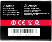 акб cubot x12, аккумулятор Cubot (X12) 2200mAh Li-polymer оригинал, батарея cubot x12, cubot x12 батарея купить