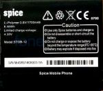 Spice Mi-498 (STOB-12) 1700mAh Li-polymer, оригинал
