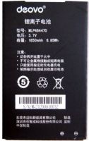 аккумулятор Deovo V5 (MLP464470) 1850mAh Li-ion оригинал, акб deovo mlp464470, батарея deovo v5, deovo mlp464470 батарея купить