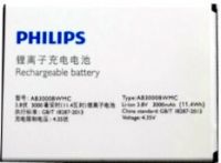 аккумулятор Philips Xenium I928 (AB3000BWMC) 3000mAh Li-ion, батарея Philips AB3000BWMC, philips xenium i928 батарея купить
