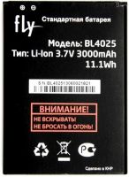 fly bl4025, аккумулятор Fly IQ4411 (BL4025) 3000mAh Li-ion