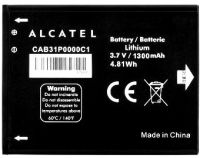 alcatel cab31p0000c1, аккумулятор Alcatel OT 990 (CAB31P0000C1) 1300 mAh Li-ion оригинал
