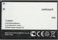 Alcatel OneTouch 219C (TLi008A1) 850mAh Li-ion оригинал, акб Alcatel TLi008A1, батарея Alcatel OneTouch 219C TLi008A1, аккумулятор Alcatel OneTouch 219C TLi008A1, Alcatel TLi008A1 battery Alcatel TLi008A1 батарея купить