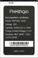 аккумулятор Prestigio S Max (PSP7610) 3000mAh Li-polymer оригинал, акб prestigio psp7610duo, батарея Prestigio 7610 S Max Duo, prestigio psp7610 duo батарея купить