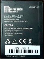 аккумулятор Impression (1.50) 2000mAh Li-ion оригинал, акб impression 1.50, батарея impression imsmart 1.50