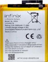 аккумулятор Infinix Hot S X521 (BL-30QX) 3000mAh Li-polymer оригинал, акб infinix bl-30qx, infinix hot s x521 батарея купить, батарея Infinix Hot BL-30QX