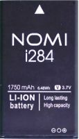 Nomi (i284) 1750mAh li-ion оригинал, акб Nomi i284, батарея Nomi i284, аккумулятор Nomi i284, battery Nomi i284? Nomi i284 аккумулятор купить, Nomi i284 батарея купить