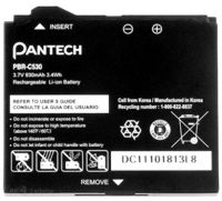 Pantech P7040 (PBR-C530) 800 mAh Li-ion