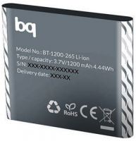 акб BQ Aquaris 3.5, аккумулятор BQ Aquaris (3.5) 1200mAh Li-ion оригинал, батарея BQ Aquaris 3.5, BQ 3.5 батарея купить