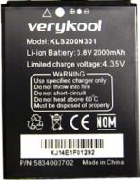 аккумулятор Verykool S505 (KLB200N301) 2000mAh Li-ion оригинал, акб verykool klb200n301, батарея Verykool S505 Spark, verykool klb200n301 батарея купить
